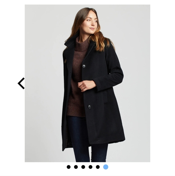 Pendleton Jackets & Blazers - Women's Pendleton Wool Walker black pea coat sz 6